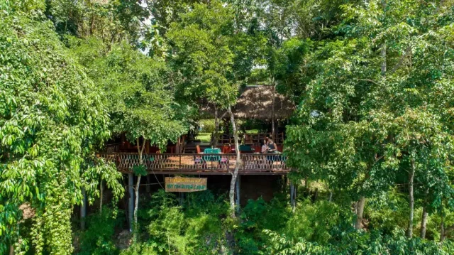 Hintok River Camp Hellfire Pass in Saiyok's Lush Jungle