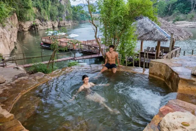 Hintok River Camp Pool with Natural Spring Water