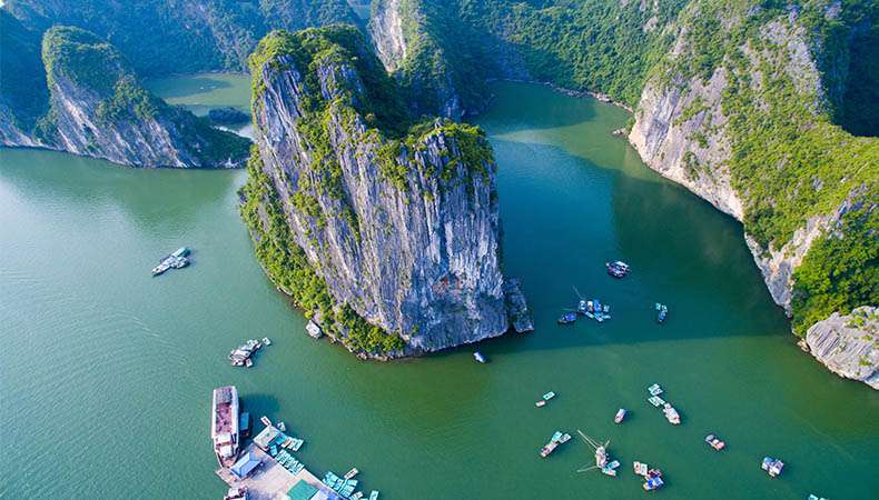 Halong bugten – Vietnam