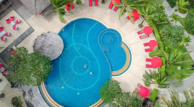 Centara Koh Chang Pool Top View
