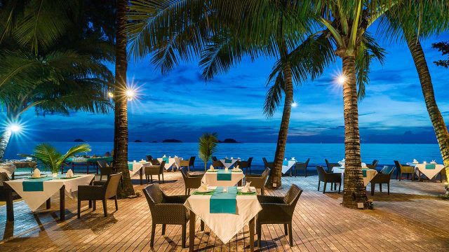 Barali Resort Koh Chang Restaurant at Night