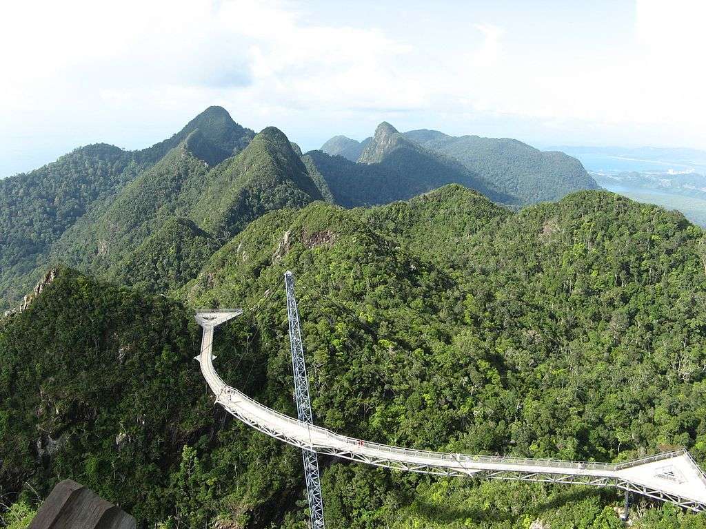 Langkawi Skybridge ved bjerget Mount Mat Cinchang
