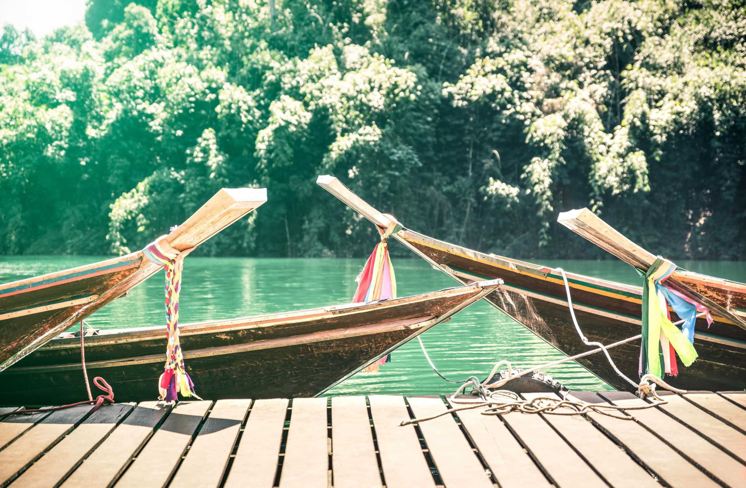 Regnskov Thailand, Regnskoven Khao Sok, Cheow Lan-søen, Cheow Lan Lake