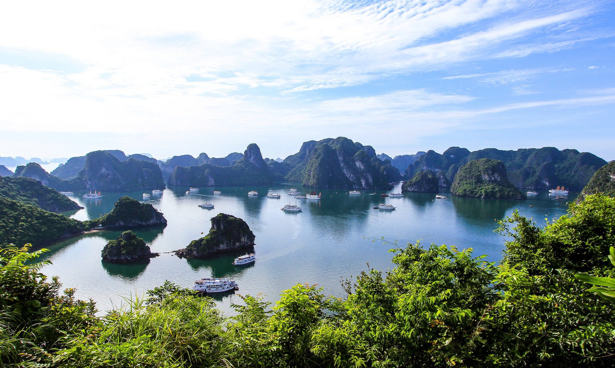rundrejse i Vietnam, Halong Bugten