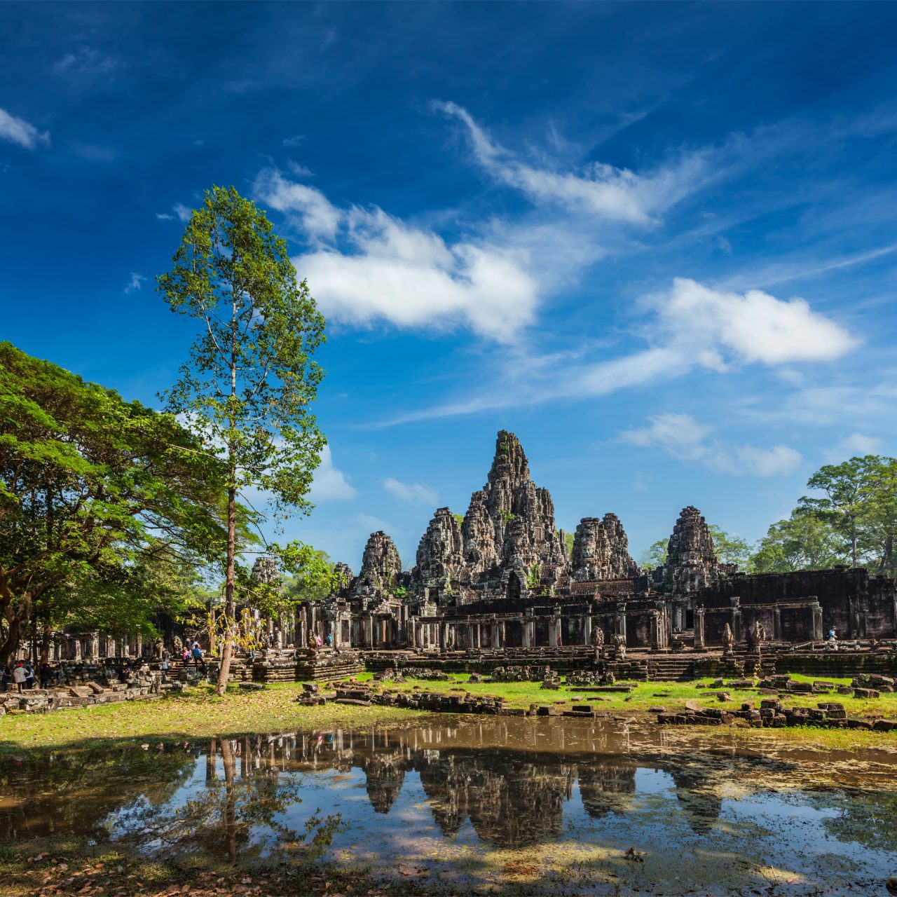 Bayon temple, Angkor Thom, Cambodia