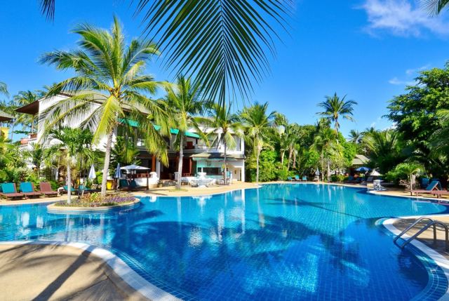 First Bungalow Beach Resort Pool