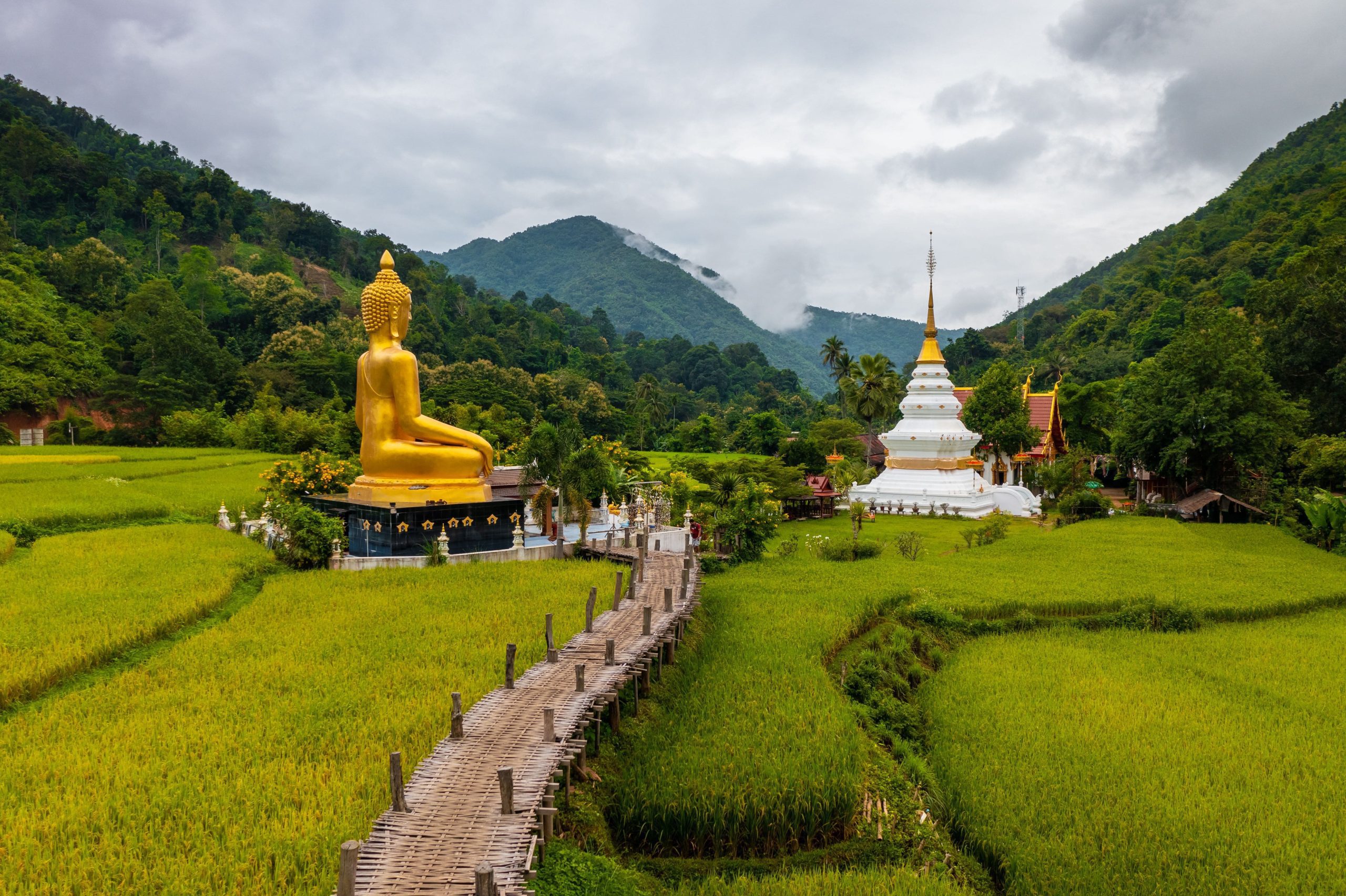 Thailand Rundrejse – Kongebyer og Togrejse fra Chiang Mai til Bangkok