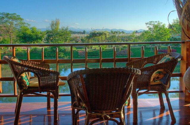 Maekok River Village Resort Balcony