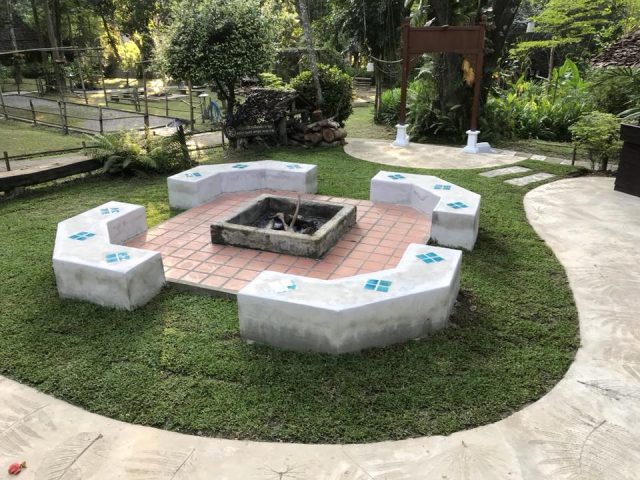 Fern Resort Fireplace