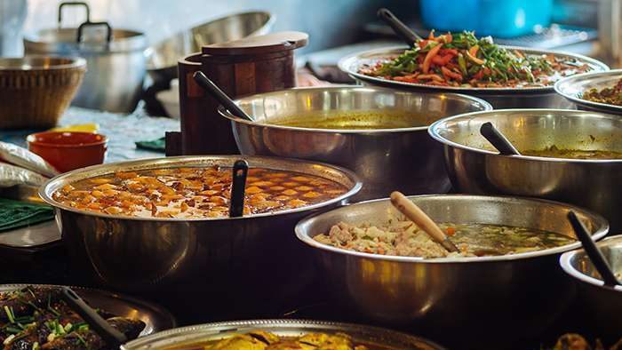 Chatuchak Weekendmarked i Bangkok