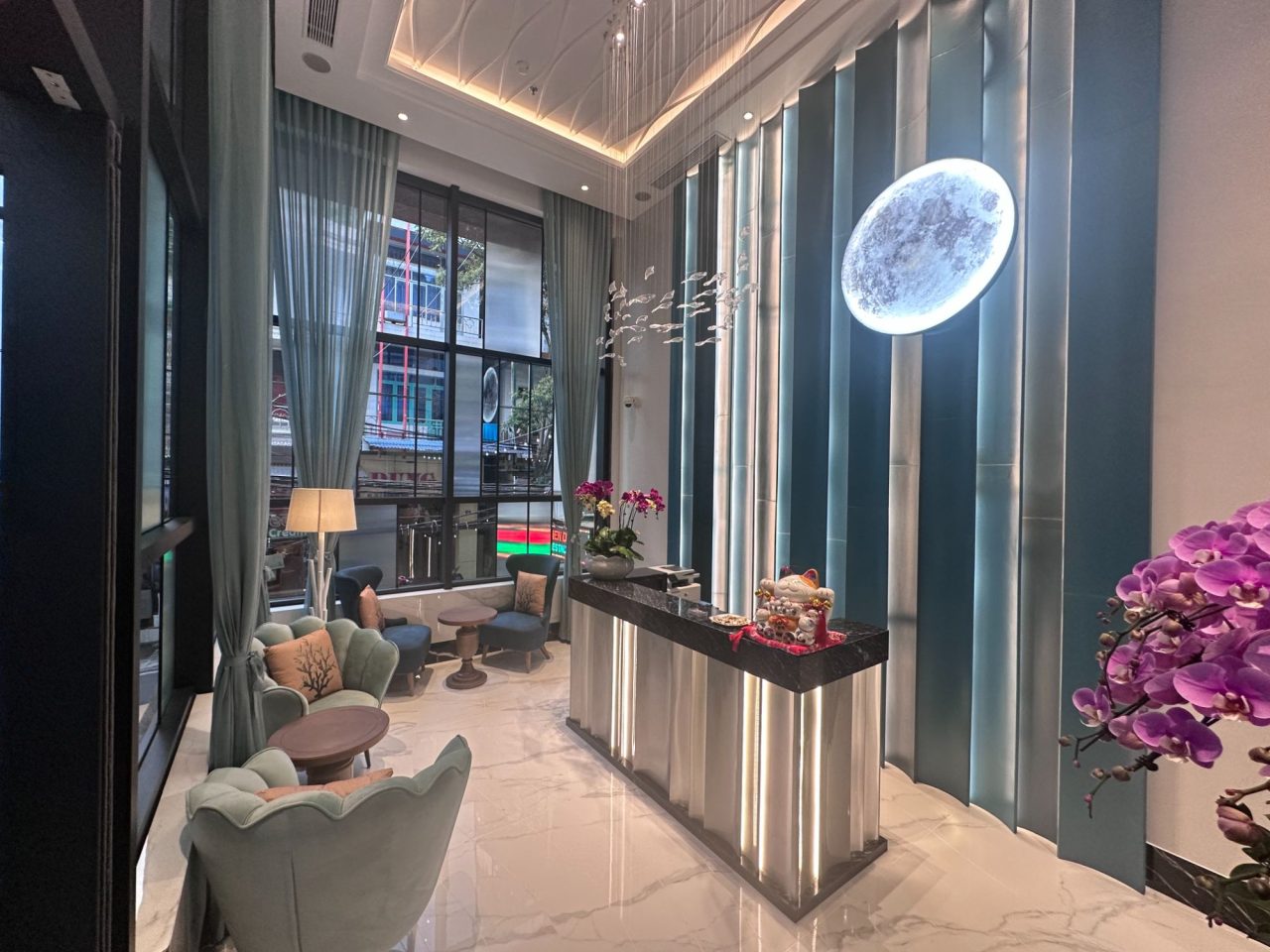 The Moon Boutique Hotel Reception