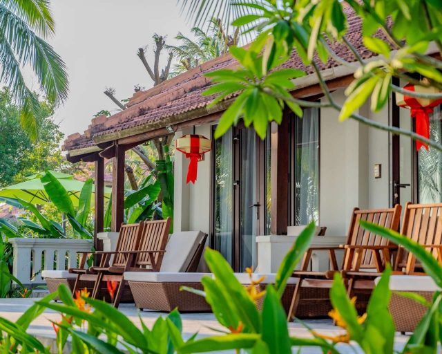 Vinh Hung Riverside Resort & Spa Balcony