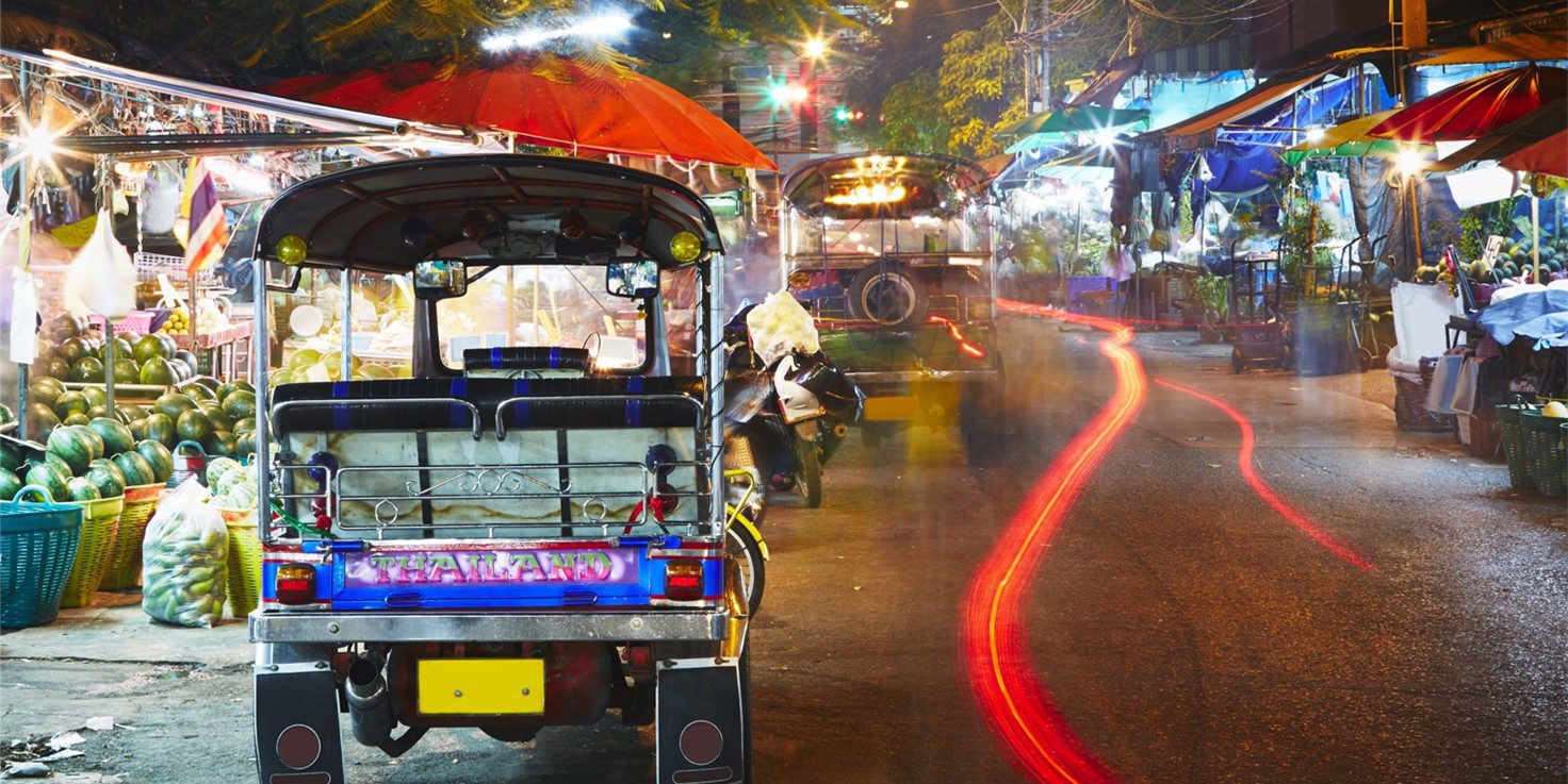 Midnight food tour Bangkok Tuk Tuk