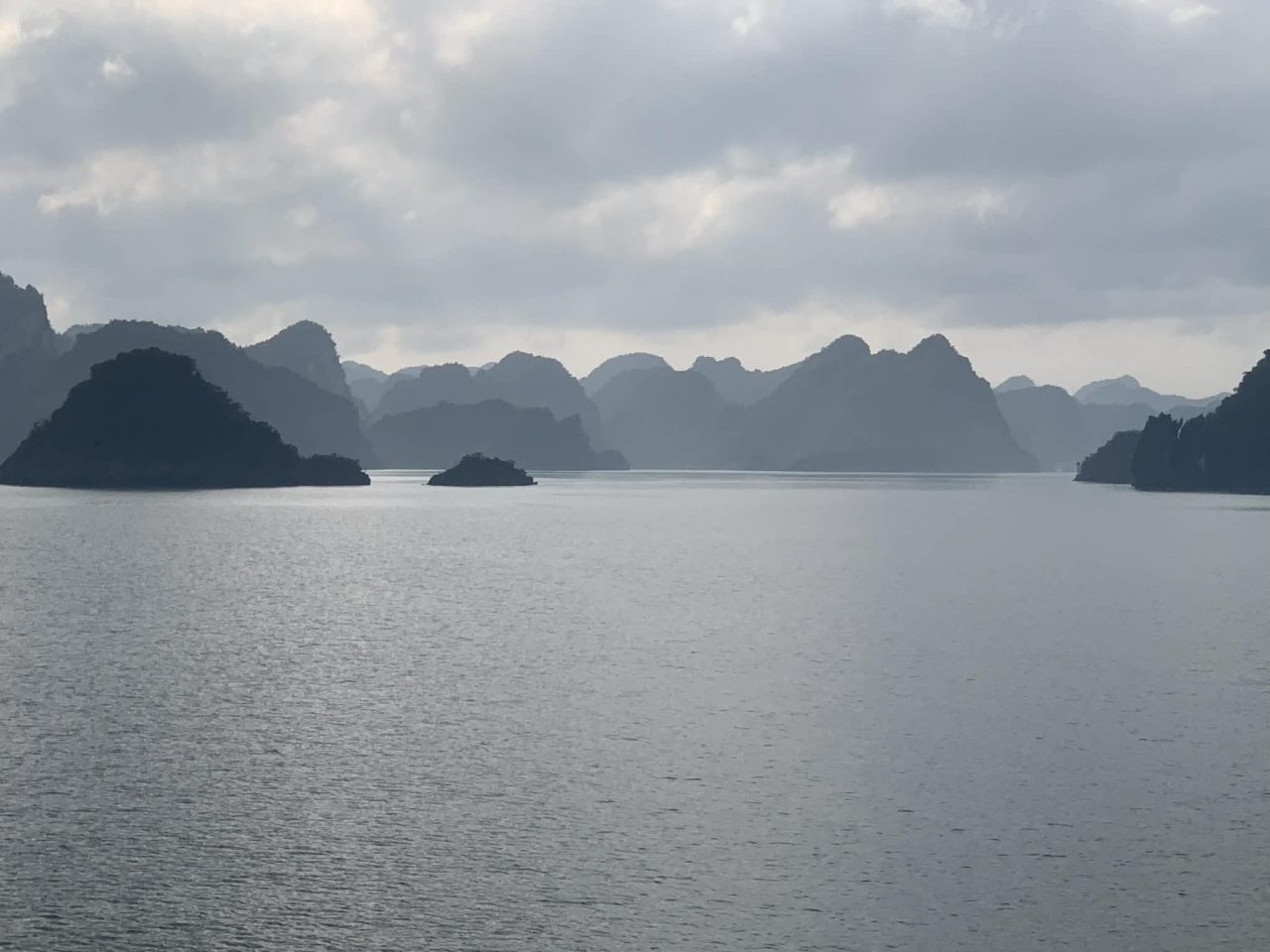 Ha Long Bay, a renowned UNESCO World Heritage Site in Vietnam.
