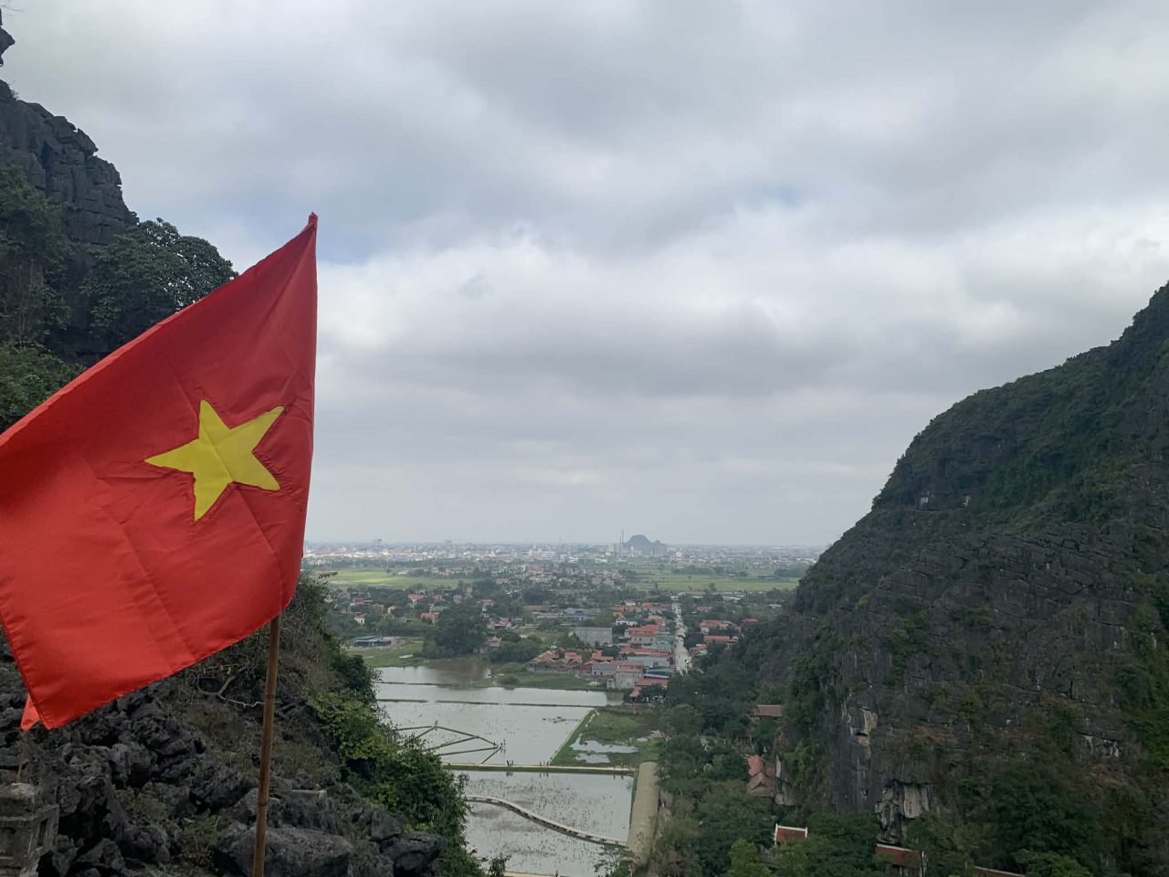 scenic landscape of Ninh Binh, Vietnam