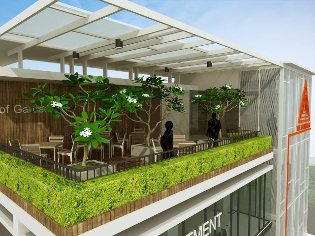 Slive Hotel Surin - Roof Garden