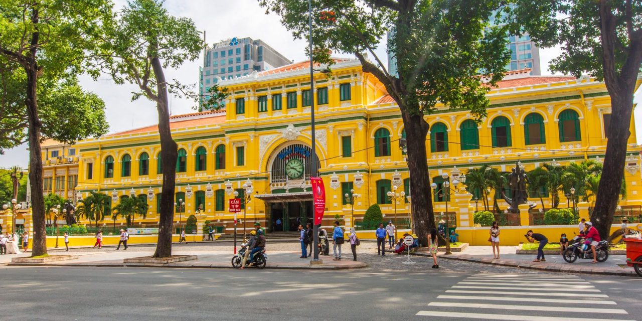 Saigon Central Post Office i Ho Chi Minh City