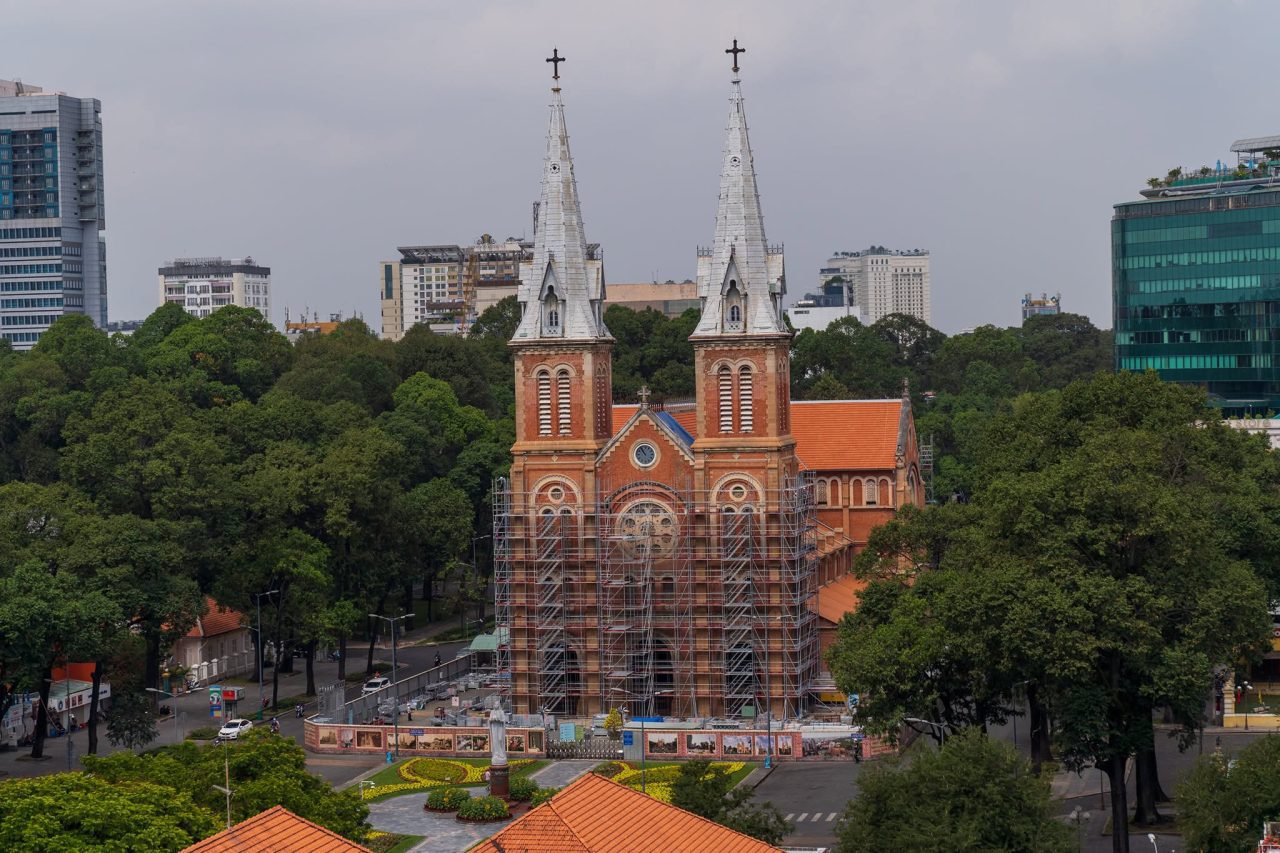 Fransk kolonial arkitektur i Ho Chi Minh City